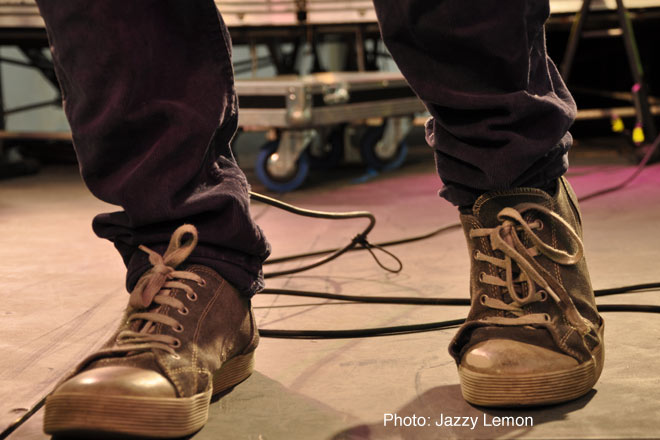 David Littlefair's sneakers